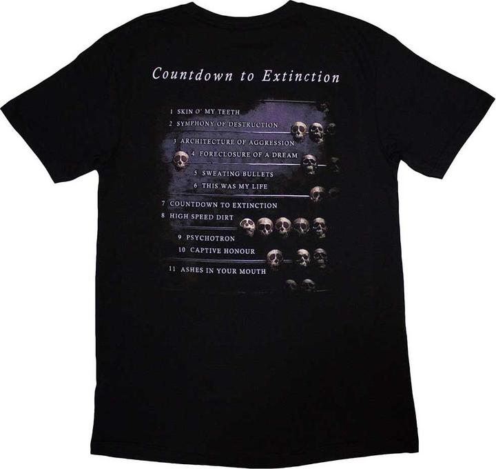 Image du produit Megadeth - T-shirt COUNTDOWN - Adulte (M)