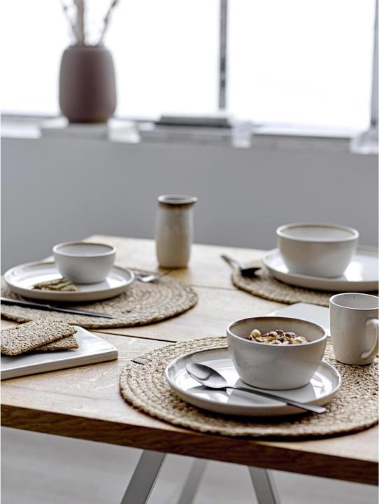 Actual product image Södahl Placemat Its all Ø 35 cm, Light brown (1 x, 35 x 35 cm)