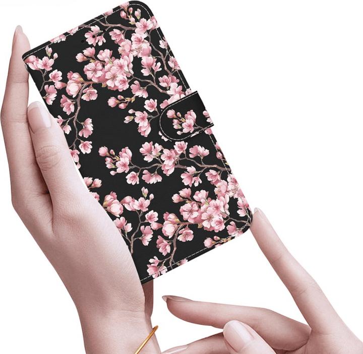 Immagine prodotto Cover-Discount Galaxy S25 - Tasche Hülle mit Blüten Motiv (Samsung Galaxy S25)