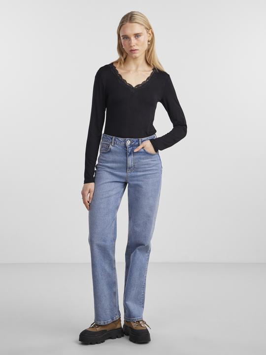 Produktbild Pieces Pcbarbera Ls Lace Top Noos Bc (M)