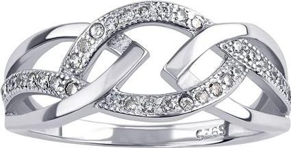 Actual product image Silvego Elisa ring of silver JJJR0222 - Circuit: 58 mm (58, 925 Silver)