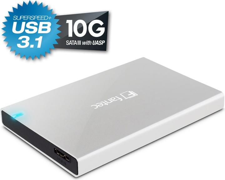 Actual product image Fantec ALU-25B31 SILVER (2.5")