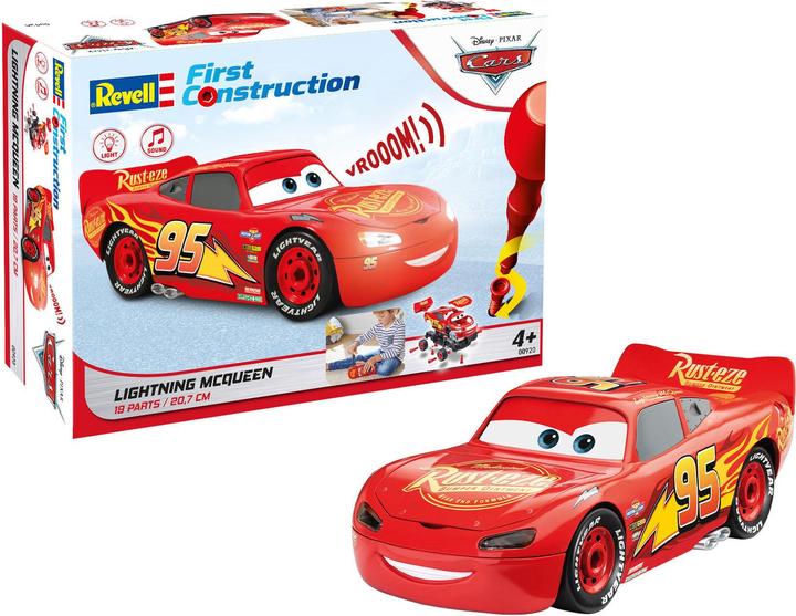 Actual product image Revell Lightning McQueen Disney