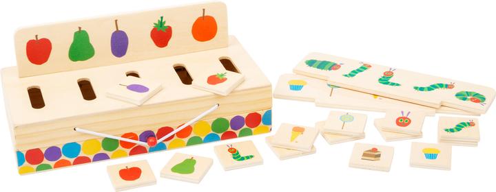 Produktbild small foot Raupe Nimmersatt Bildersortierbox
