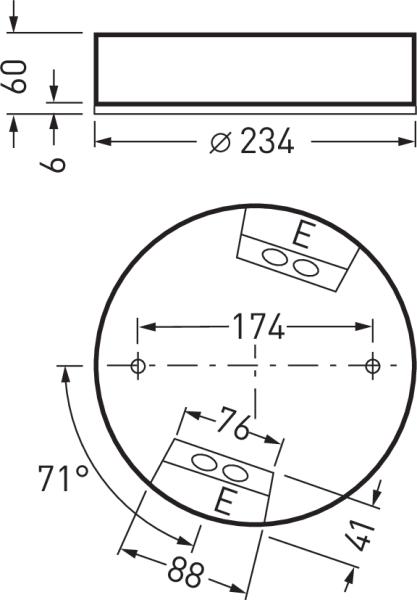 Actual product image Trilux TRIL LED ceiling light (2100 lm)