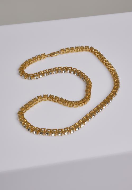Actual product image Urban Classics Necklace With Stones (100% zinc)