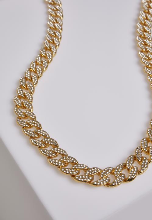 Produktbild Urban Classics Heavy Necklace With Stones (100% Zink)