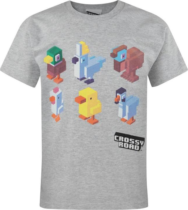 Image du produit Crossy Road Garçons Design officiel du personnage T-shirt à manches courtes (164)