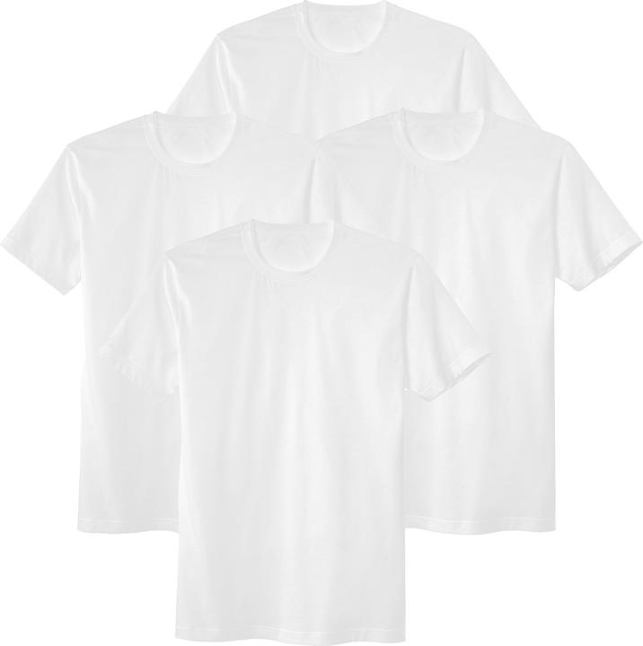 Calida T-Shirt Casual Figurbetont MEN T-Shirt 2PACK Natural Benefit 100% cotton