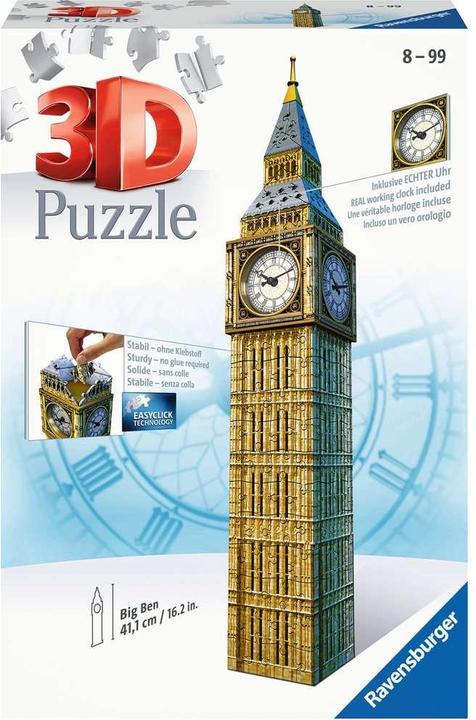 Immagine prodotto Ravensburger Big Ben con orologio (216 pezzi)
