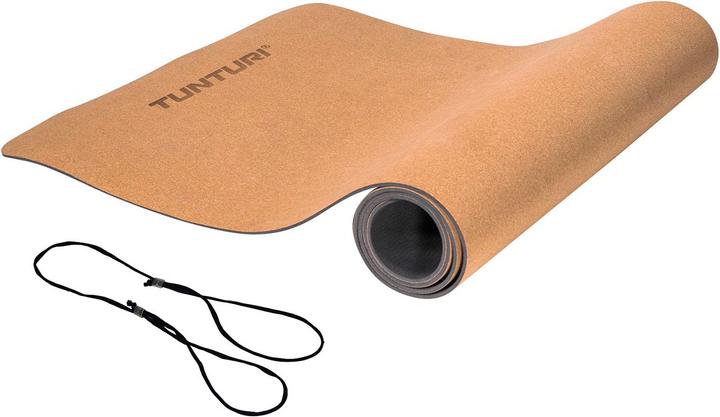 Tunturi Kork TPE Yoga Matte Eco Friendly (4 mm)