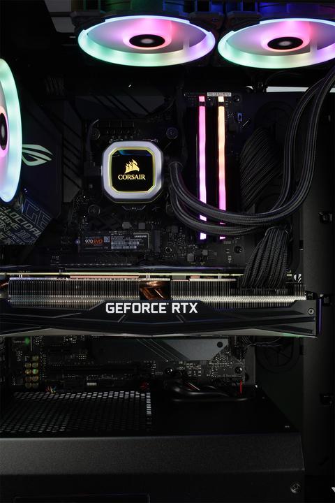 Produktbild Mifcom Spectrum RTX2080Ti Core i9 Ultimate (Intel Core i9-9900K, 32 GB, 1000 GB, GeForce RTX 2080 Ti)