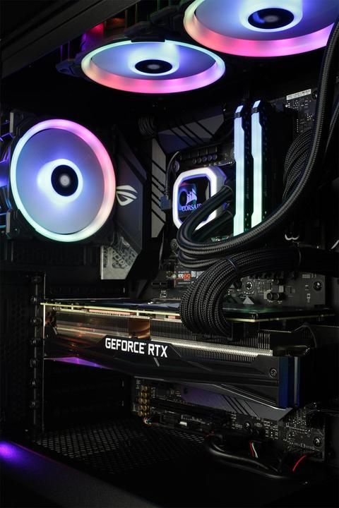 Produktbild Mifcom Spectrum RTX2080Ti Core i9 Ultimate (Intel Core i9-9900K, 32 GB, 1000 GB, GeForce RTX 2080 Ti)