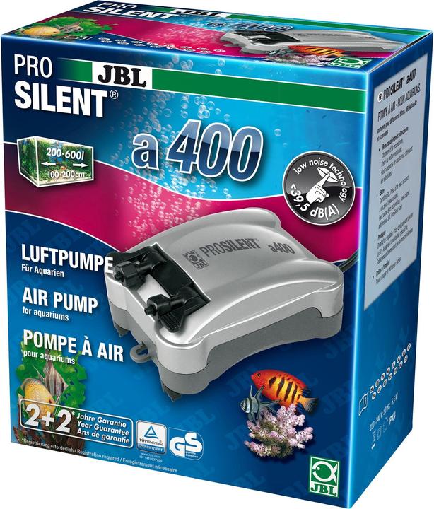 JBL Aquaristik und Terraristik Pompa ad aria ProSilent a400