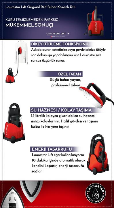 Image du produit Laurastar Lift Original Red (2200 W)