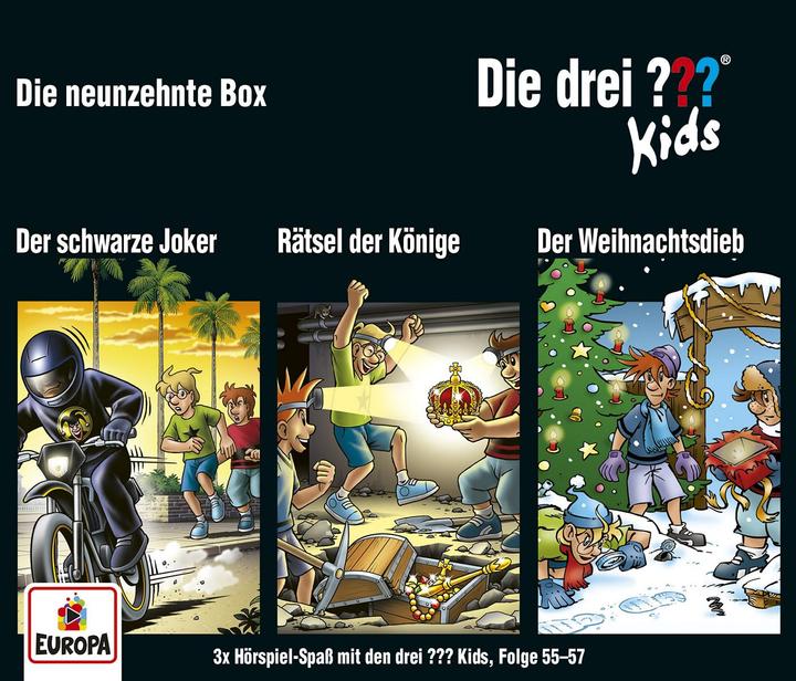Image du produit Les trois TROIS QUESTIONS kids - 19 Box (F55-57)