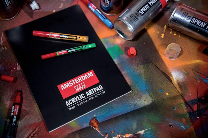 Actual product image Amsterdam Spray paint (Permanent green Dark, 400 ml)