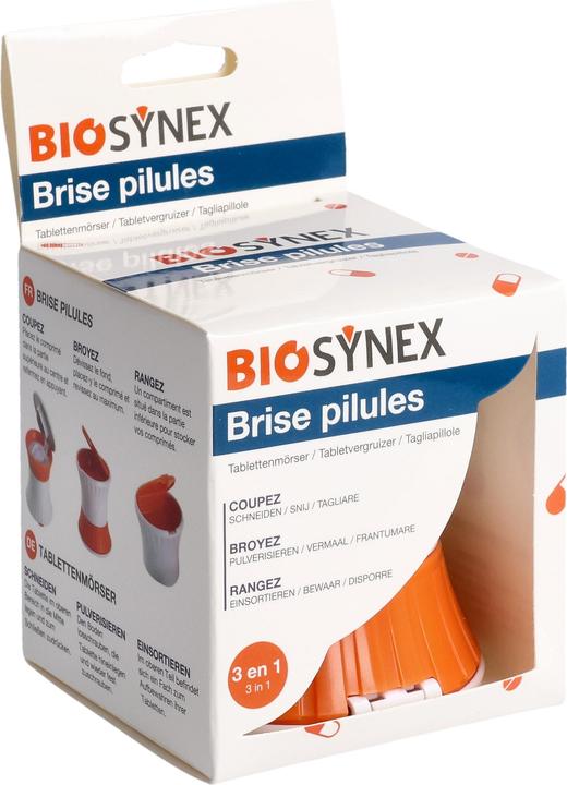 Biosynex Pillenschneider und Pillenbrecher in einem Gerät