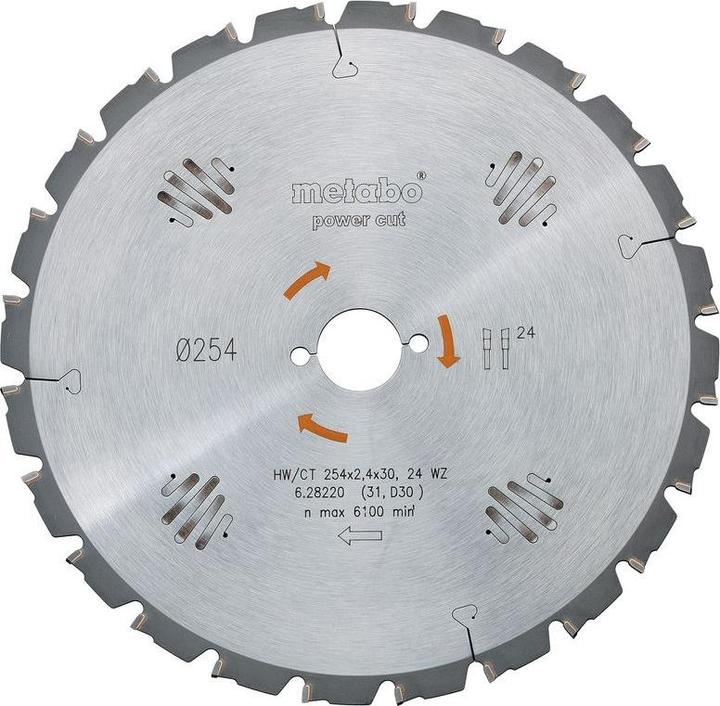 Produktbild Metabo Kreissägeblatt HW/CT90x20x26