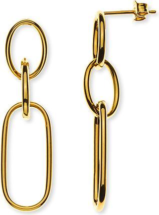 Natsumi Schmuck Ohrhänger Gelbgold 18K/750 Anker rund (750/18 K Gelbgold)