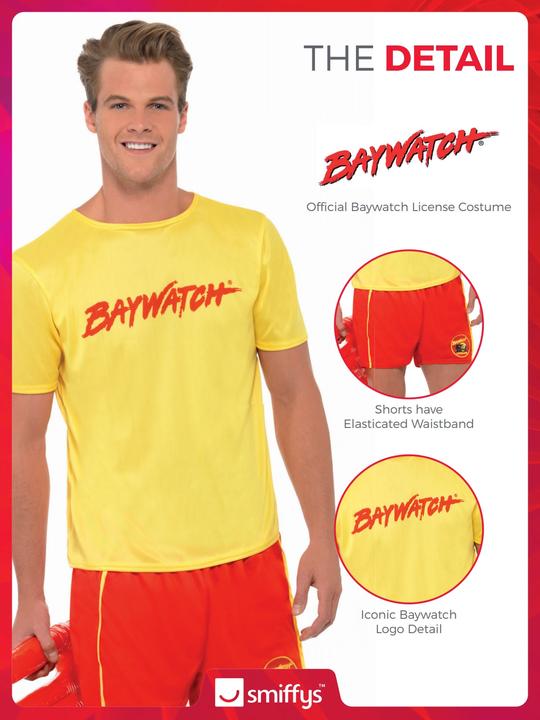 Actual product image Smiffys Baywatch: Lifeguard - Lifeguard (M)
