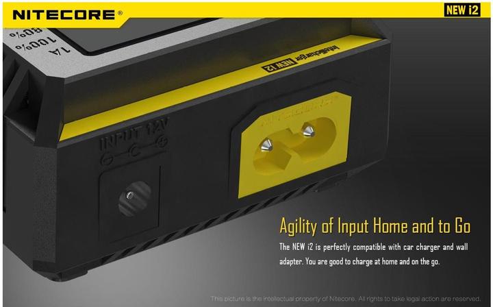 Actual product image Nitecore New i2 (1 pcs., 18650, Chargers without battery)