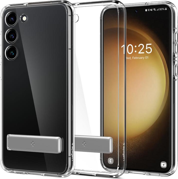 Spigen Ultra Hybrid S Case for S911B Samsung Galaxy S23 - crystal clear (Samsung Galaxy S23)