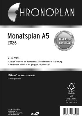 Produktbild Chronoplan Monatsplan (A5, Deutsch)