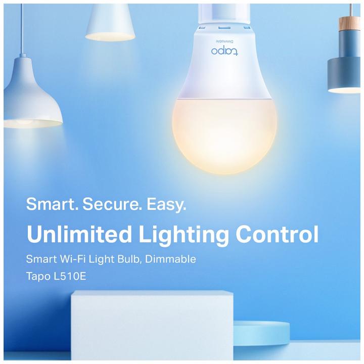 Immagine prodotto TP-Link Tapo L510E (confezione da 2) (E27, 8.70 W, 806 lm, 2 x, F)