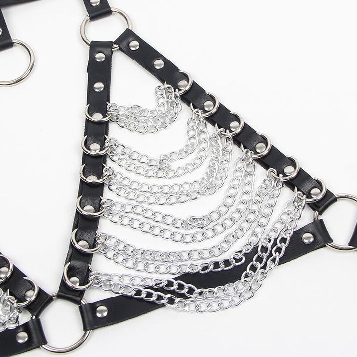 Productafbeelding Subblime Harnas-Bh En Ketting Met Kettingen One Size