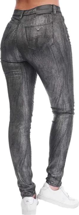 Actual product image Emporio Armani Womens/Ladies J20 Leather Patch Skinny Jeans (27)