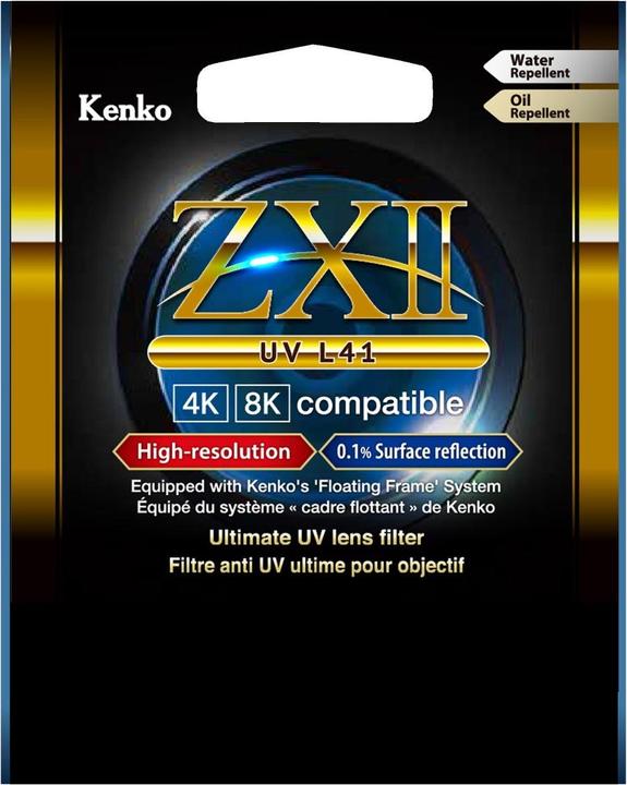 Image du produit Kenko 67,0 ZX II Filtre UV (67 mm, Filtre UV, 67 mm)