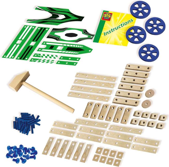 Actual product image Ses Carpentry set vehicles