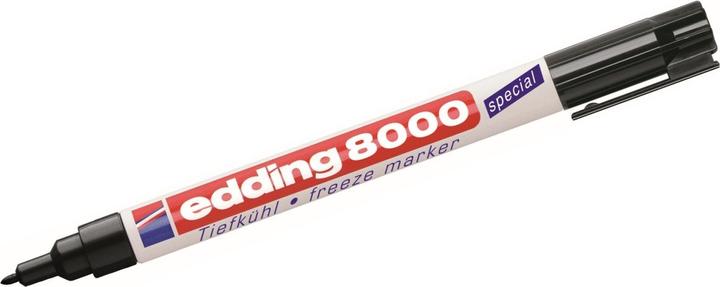 Actual product image Edding Deep freeze marker 8000 (Black, 1 mm, 1 x)