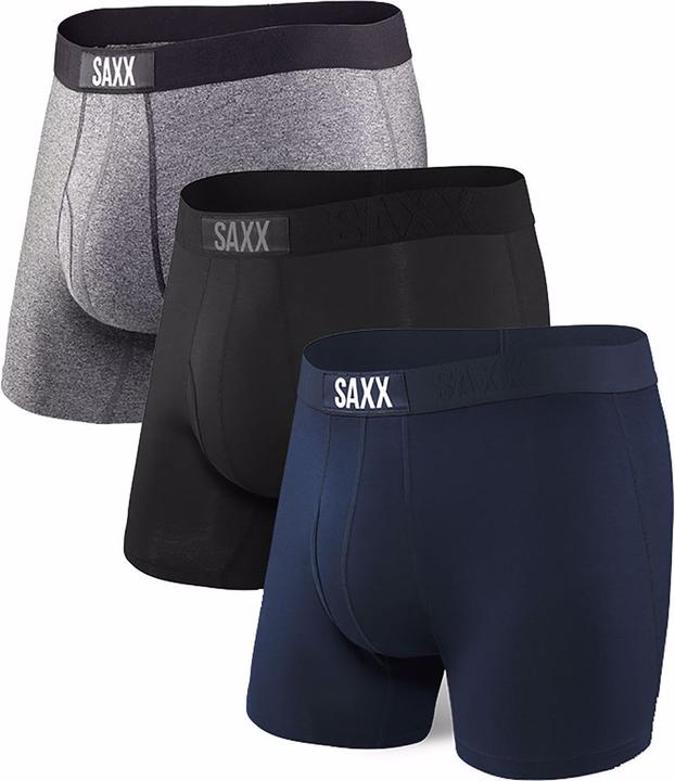 SAXX Underwear Ultra Boxer Brief Fly 3er Pack