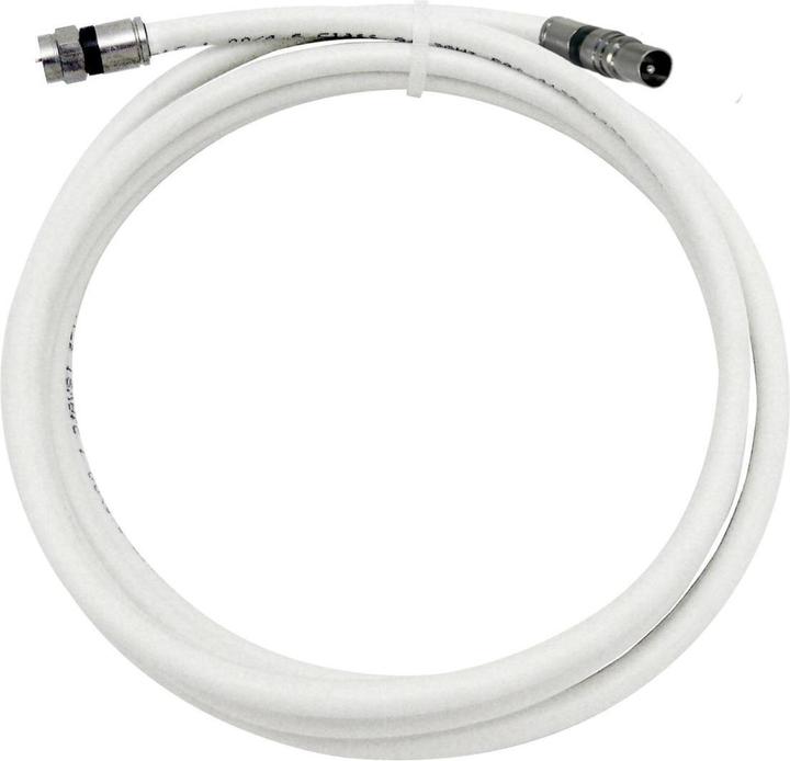Produktbild Televes Preisner FS KS 2030 3m Weiss Koaxialkabel (120 dB, Antennenkabel)