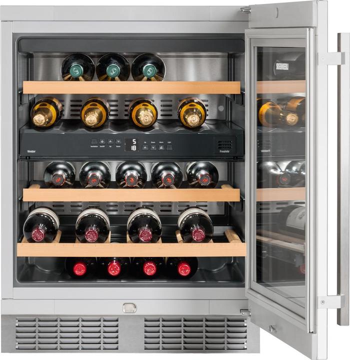 Actual product image Liebherr UWTes 1672 Vinidor wine cooler with compressor Integrated 34 bottle(s)