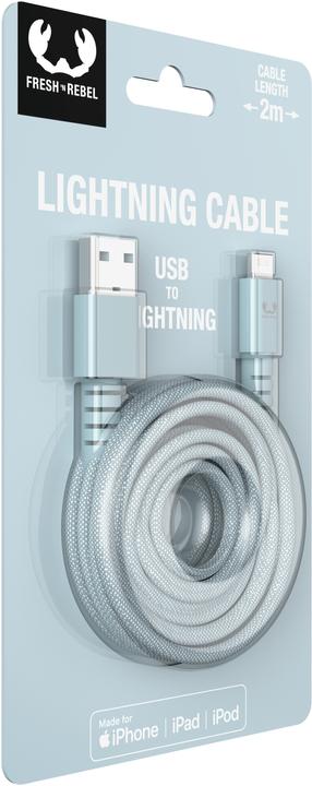 Image du produit Fresh'N Rebel USB A - Lightning (2 m, USB 3.2 Gen 1, 15 W)