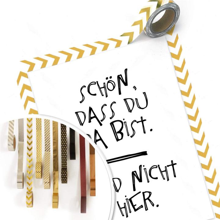 Actual product image Trenddeko Glad you are here (40 x 50 cm)