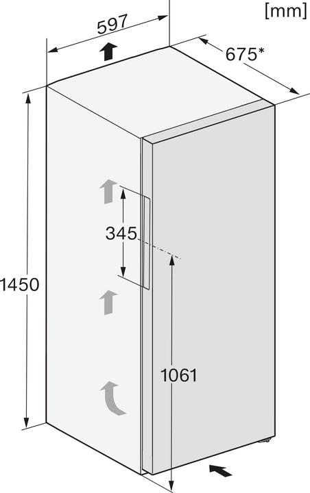 Produktbild Miele Gefriergeräte FN 4322 D-1 (Freistehend, 200 l)