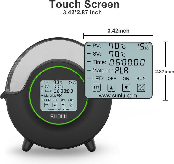 Image du produit Sunlu Séchoir à filaments S2 (1190 g)