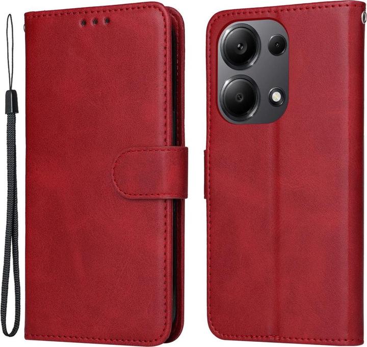 Productafbeelding Cover-Discount Poco M6 Pro / Redmi Note 13 Pro 4G - Premium hoesje rood (Xiaomi Redmi Note 13 Pro 4G)