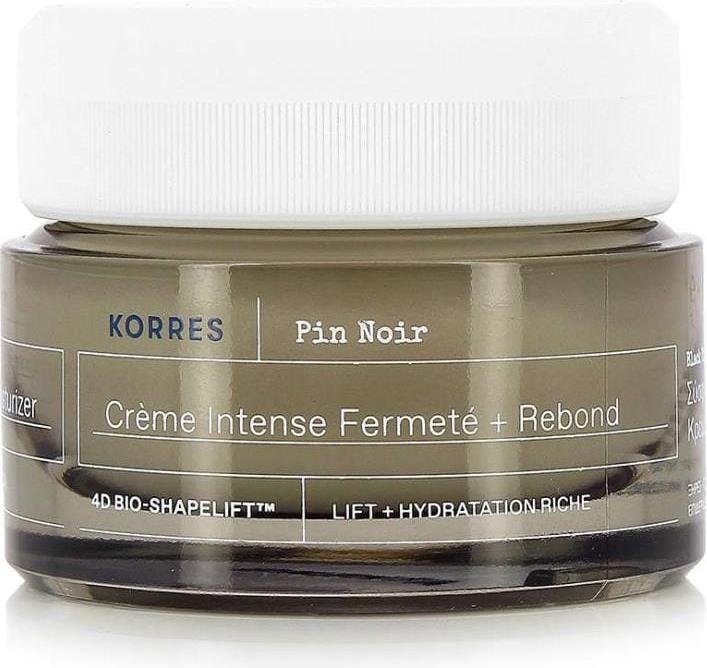Produktbild Korres Black Pine 4D BioShapeLift™ Bounce Firming Intense Moisturizer (40 ml, Tagescreme)