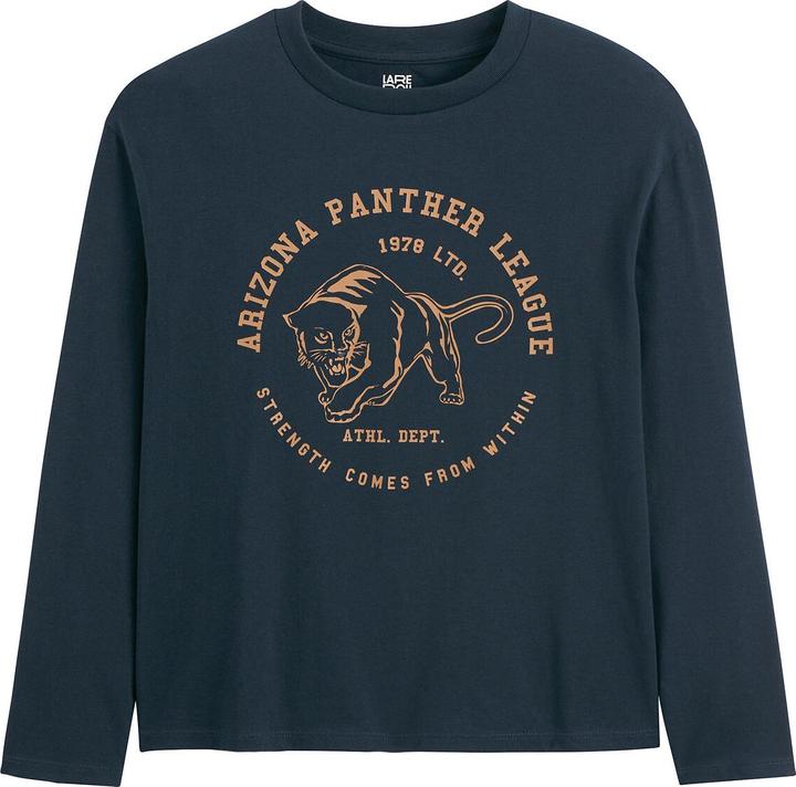 La Redoute Collections Langarm-Shirt Panther