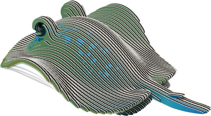 Actual product image Eugy 3D craft set stingray (MQ6)