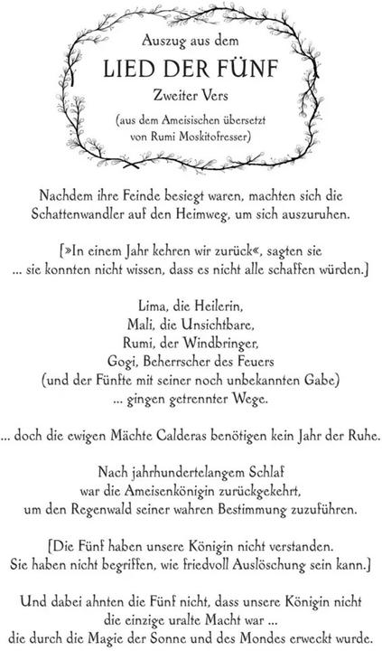 Actual product image Caldera 2: Die Rückkehr der Schattenwandler (German, Eliot Schrefer, 2019)