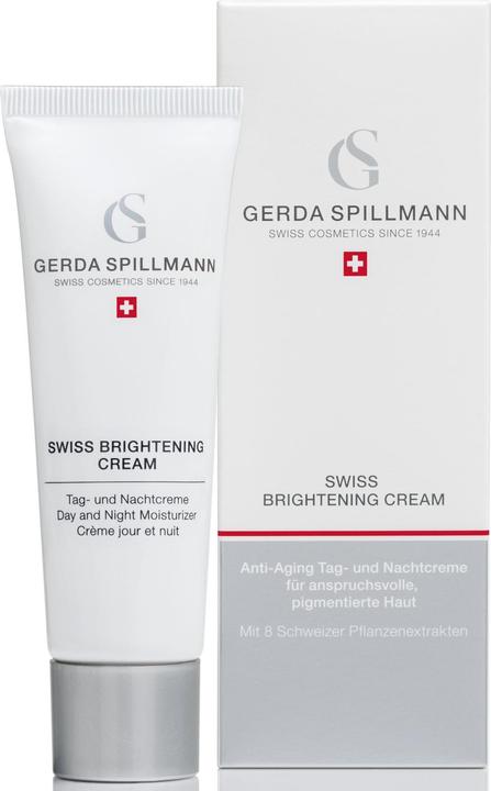 Actual product image Gerda Spillmann Swiss Brightening Cream - Lightening Anti-Aging Moisturizing Cream (50 ml, 24h cream)