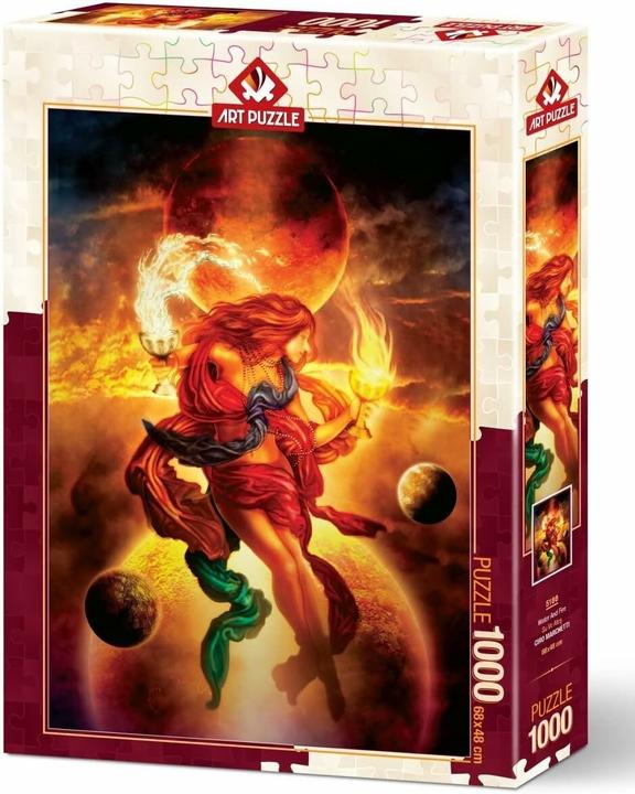 Art Puzzle Artpuzzle Arpuzle Puzzle 1000 Fire and water (1000 pieces)