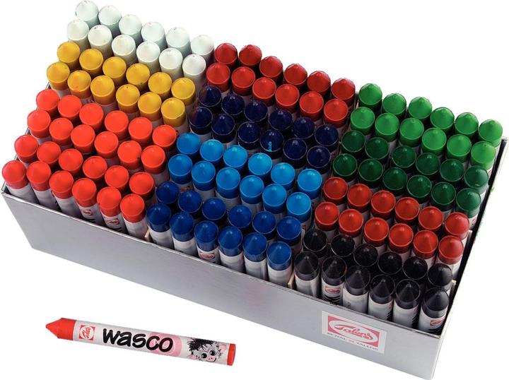 Produktbild Wasco Wachsmalkreiden (Sortiert, 144 x)