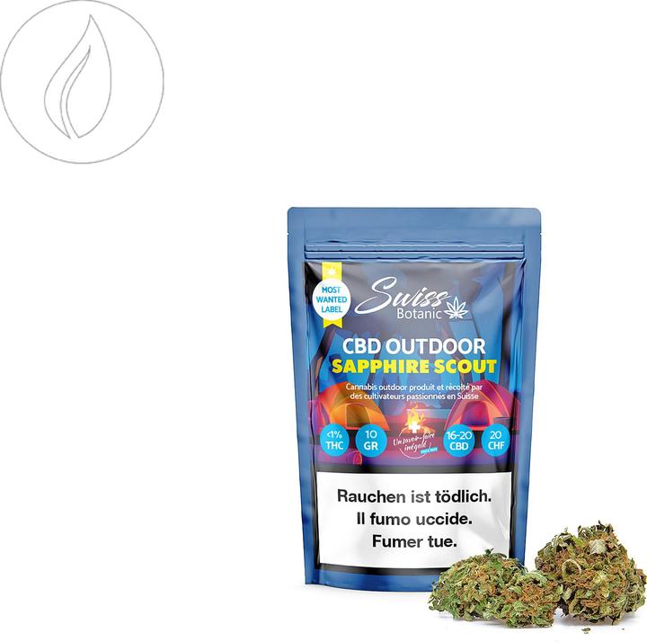 Image du produit Swiss Botanic Sapphire Scout (10 g, Extérieur)